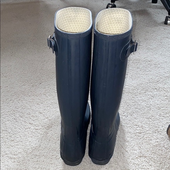 Women's Original Tall Rain Boots: Navy - Picture 3 of 6